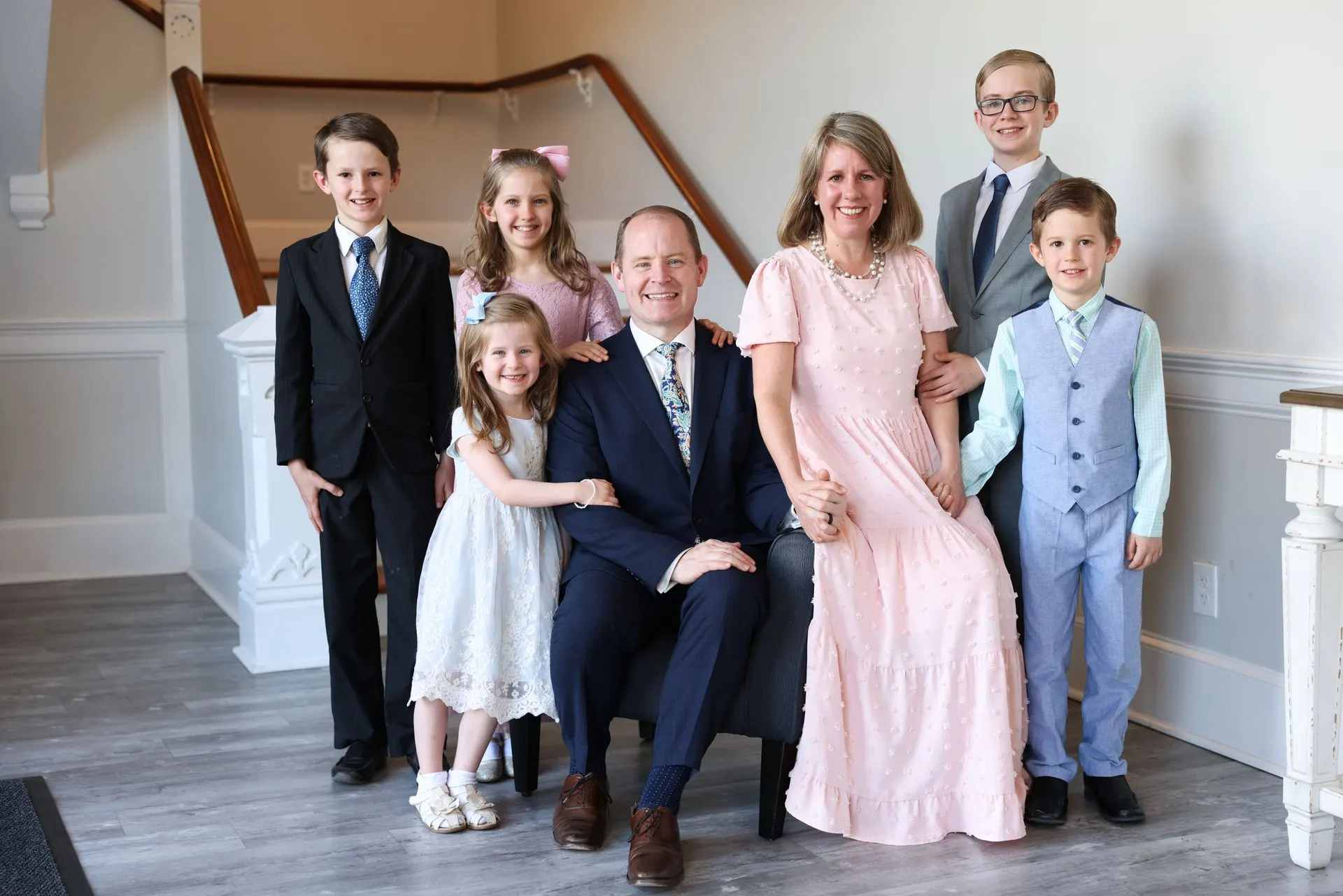 Pastor Joseph Hawkins and family